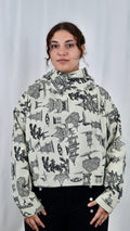 540 Ivory Toile Crop - Maison Habit