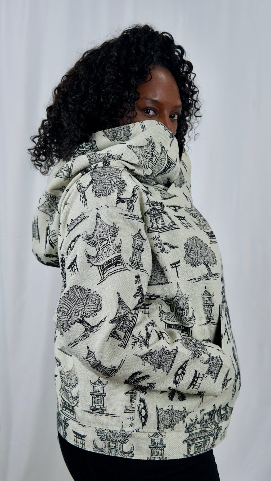 540 Ivory Toile - Maison Habit