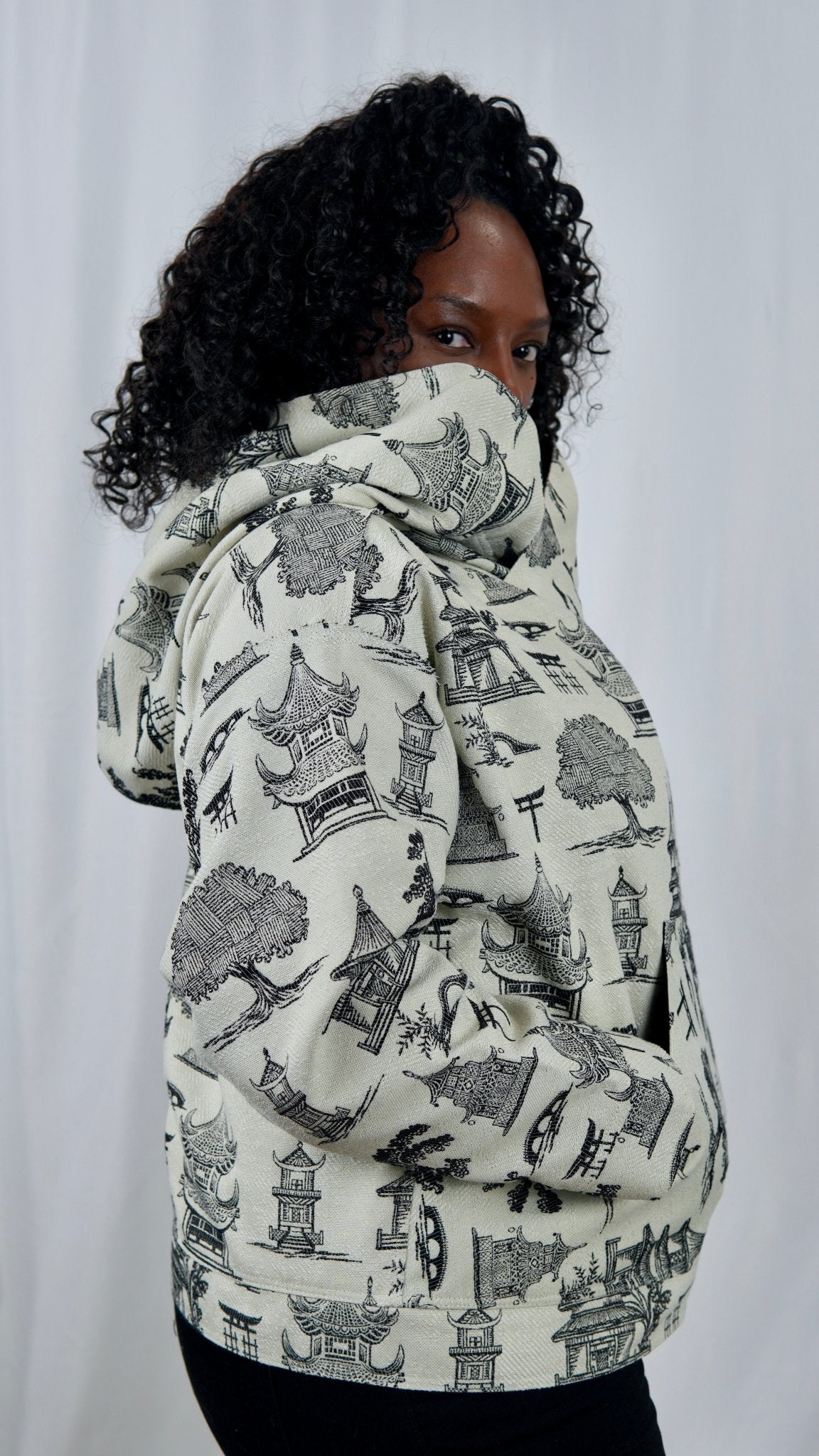 540 Ivory Toile - Maison Habit