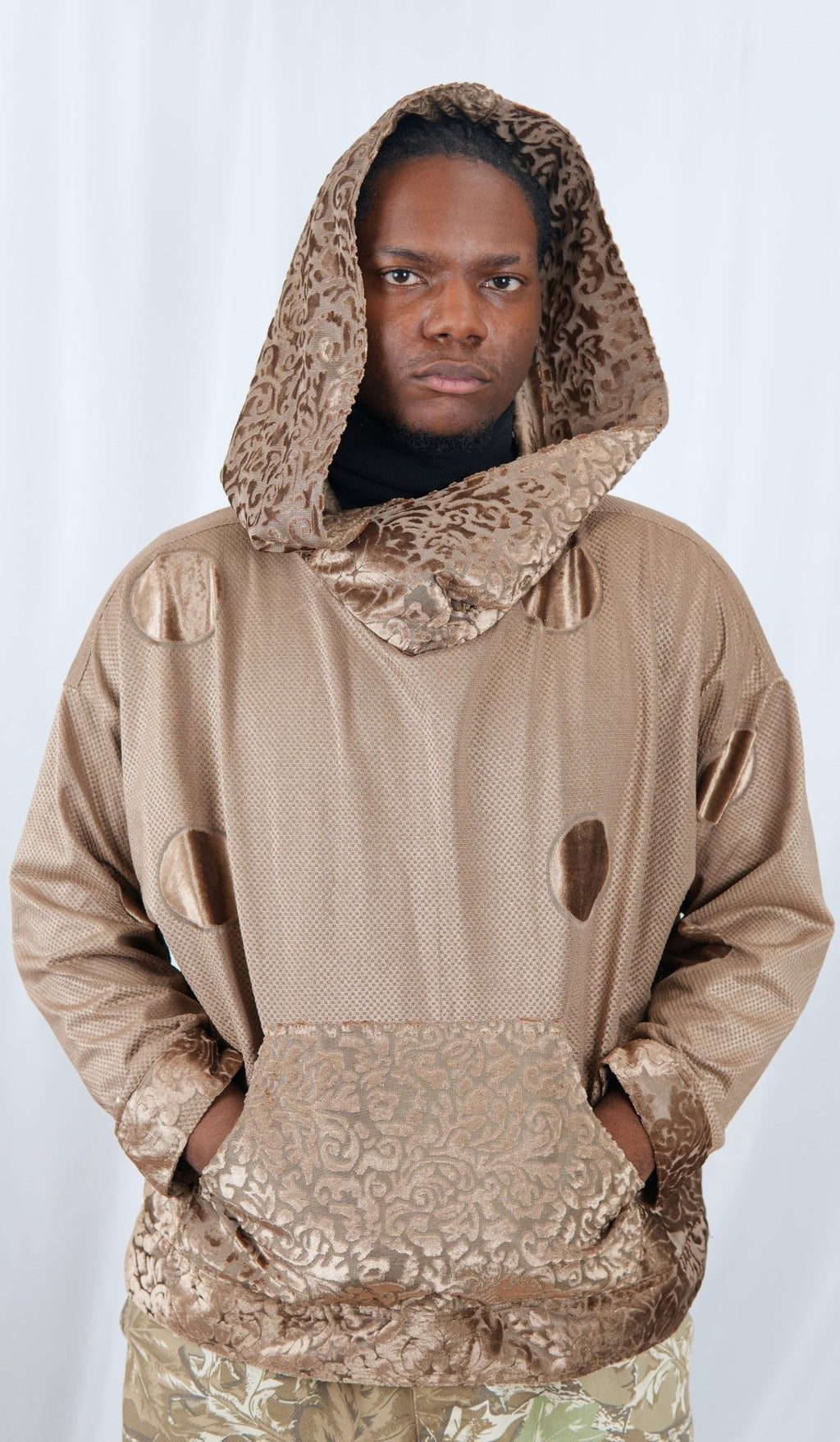 540 Velours Brun - Maison Habit