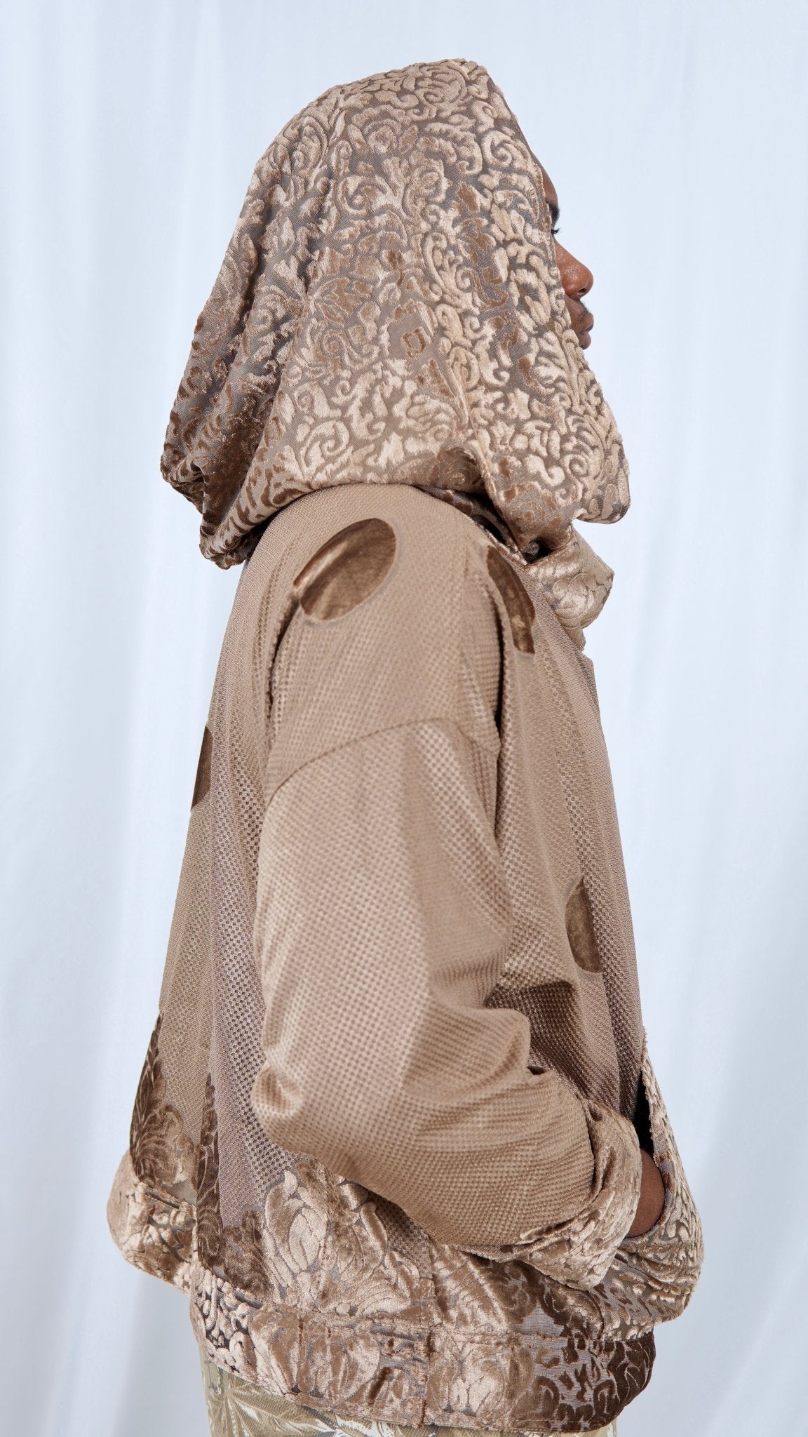 540 Velours Brun - Maison Habit