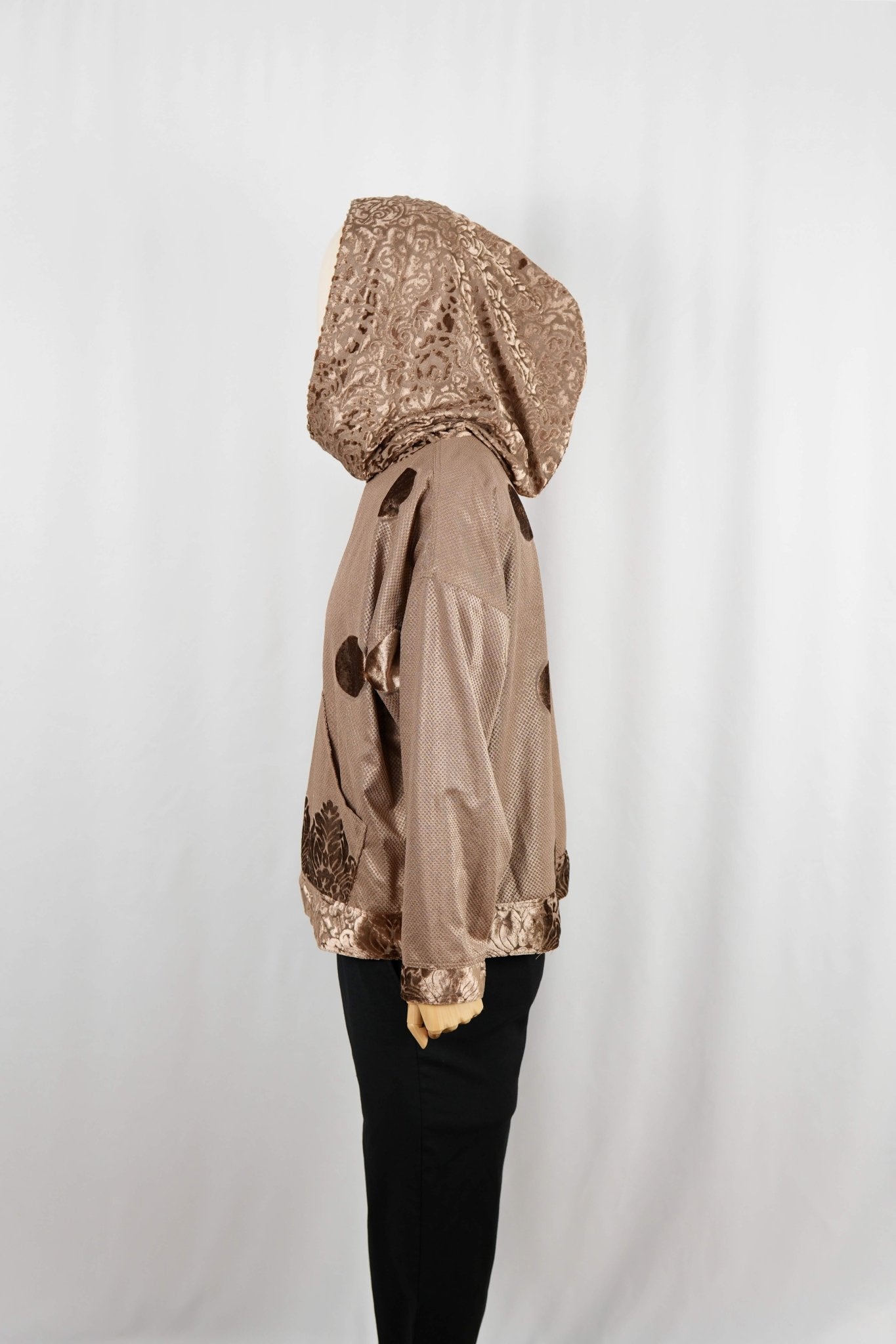 540 Velours Brun - Maison Habit